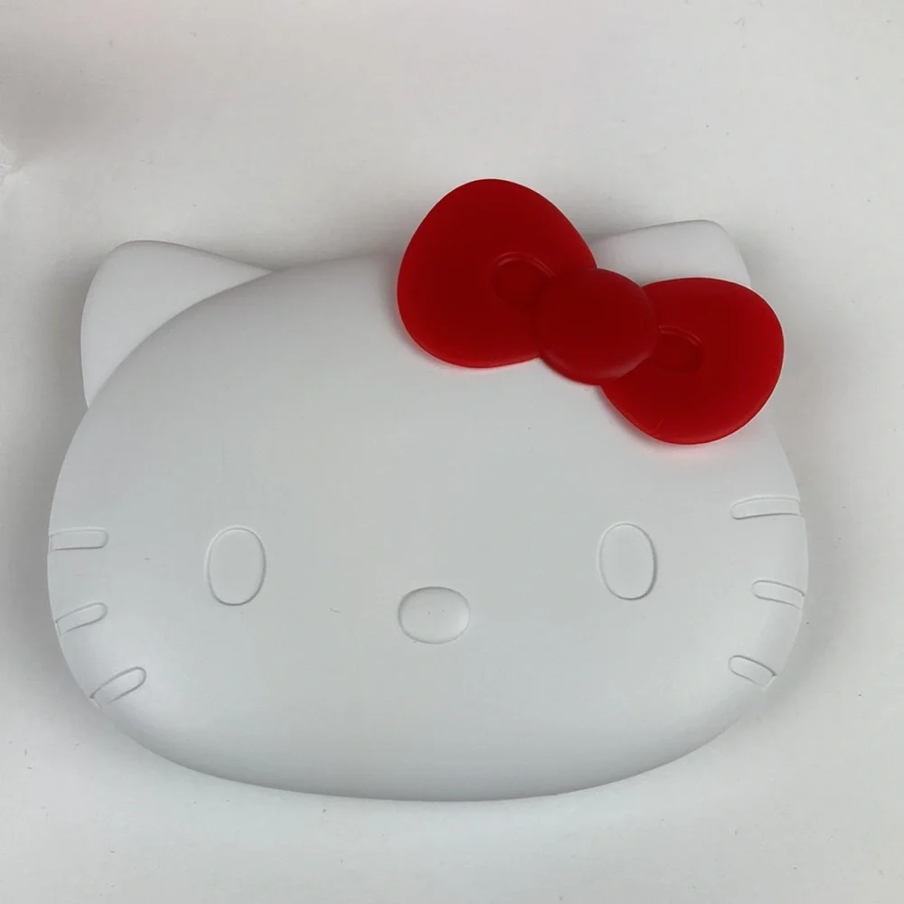 Hello Kitty Kawaii Lighted Compact Mirror NIB 4.7” x 4”